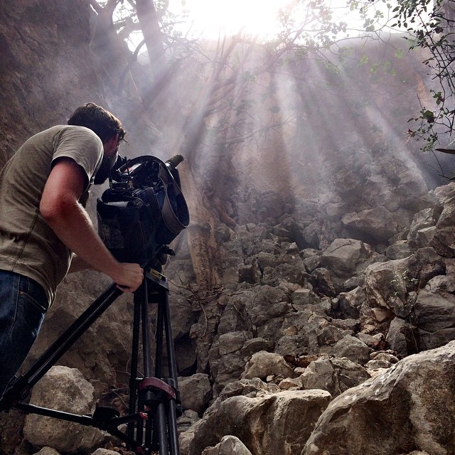 #CNN cameraman Alasdair Skene filming in the #mountains outside #Salalah, #Oman. #CNNIME #nature #travel #monsoon
