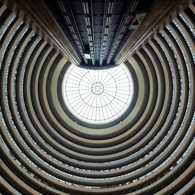 A look up from our hotel lobby in Hangzhou, #China. #cnnsilkroad #travel
