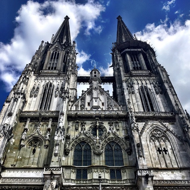 St. Peter's Cathedral. Regensburg, #Germany #travel