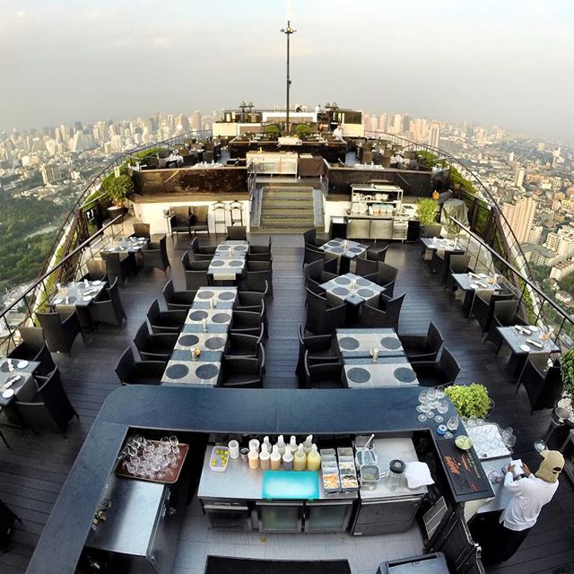 Bar with a view. #Bangkok #Thailand #travel