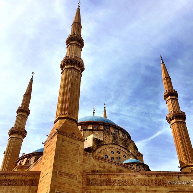 Beirut's Mohammad al-Amin mosque. #beirut #lebanon
