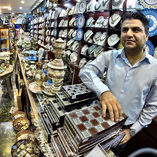 "I hope Donald Trump wins. He would be strong for America and the world. Obama talks too much - too much diplomacy - and there's not been enough action. Trump would be strong against terrorism," says Behrooz, a shopkeeper from Shiraz, Iran who works at the Central Souq in Abu Dhabi. "Usually, politics in America doesn't change with presidents, no matter what party they're in.  But Trump would be able to push things more." #CNN #trump