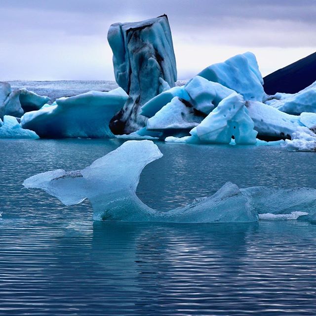 Icebergs in Iceland. #iceland #ig_iceland #iceberg #nature #mystopover #latergram
