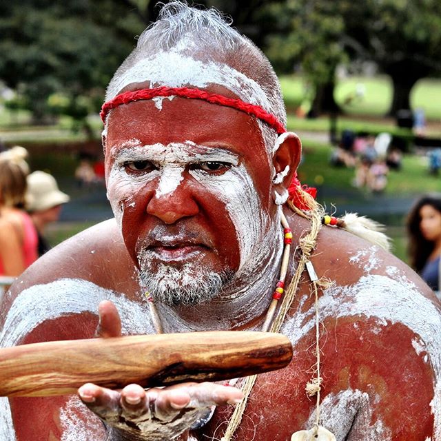 Meet Goombine Richard Scott-Moore, 44, one of the traditional dancers at Sydney’s Yabun Festival. The annual event is one of Australia’s largest celebrations of Aboriginal and Torres Strait Islander culture.....#australia #sydney #culture #festival